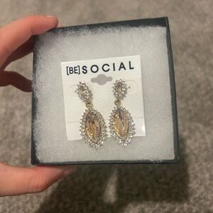 Gold and Silver Earrings